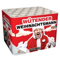 Wütender Weihnachtsmann