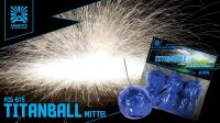 Titanball mittel